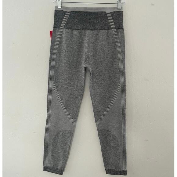 Spanx Seamless Sculpt Leggings Shapewear in Spacedye Cloudy Grey Large NWT - Picture 10 of 13